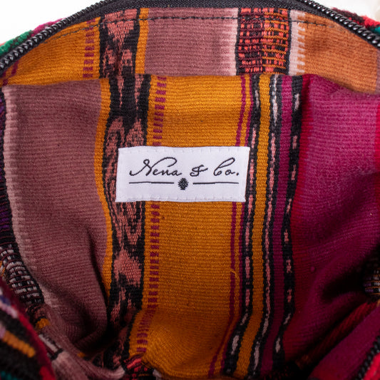 WANDER BAG - OOAK HUIPIL - BLACK - NO. 18530