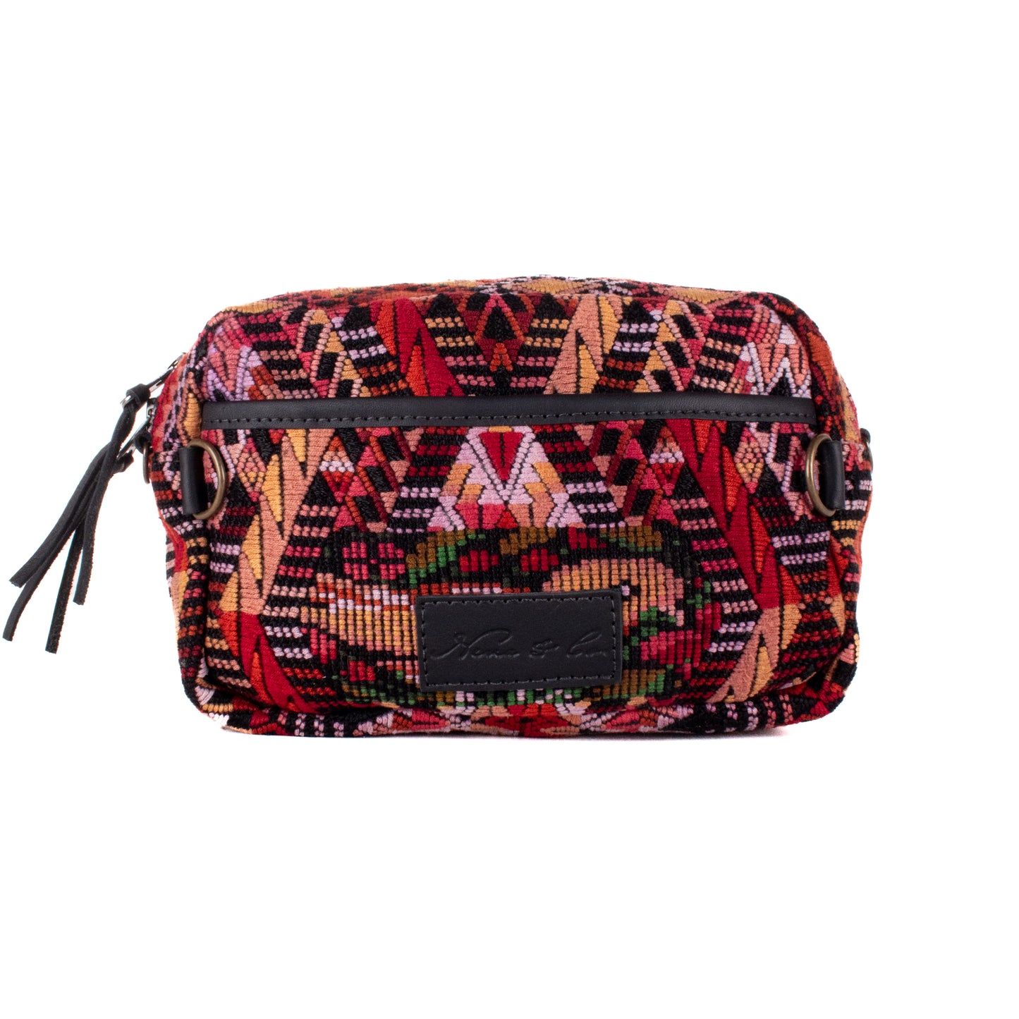 WANDER BAG - OOAK HUIPIL - BLACK - NO. 18531