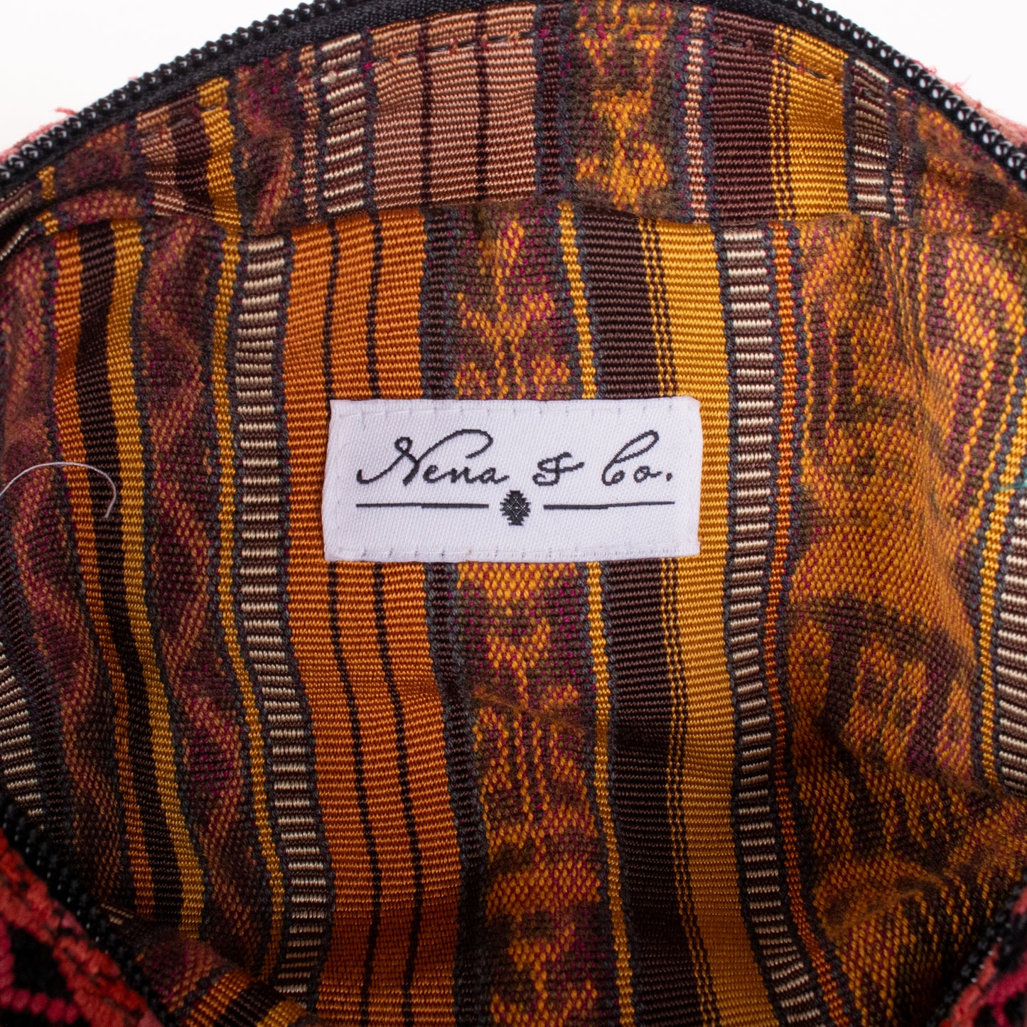 WANDER BAG - OOAK HUIPIL - BLACK - NO. 18531