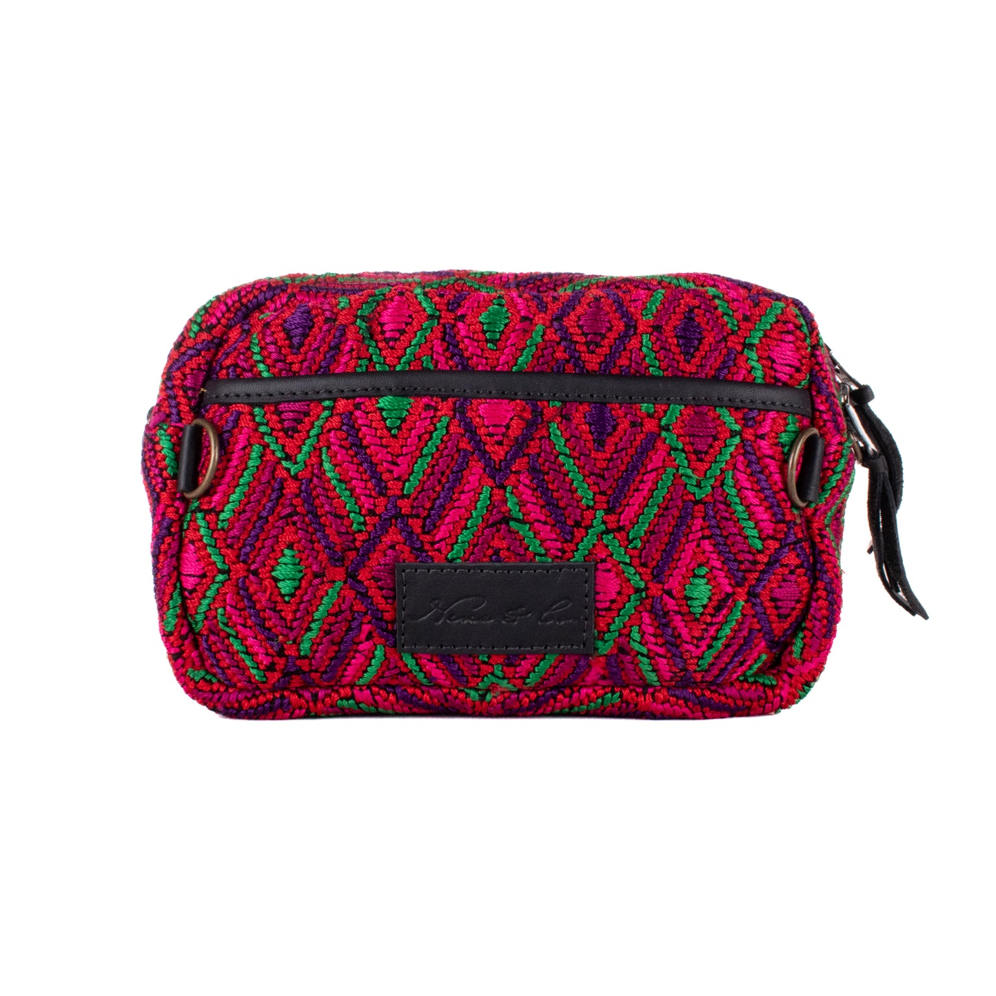 WANDER BAG - OOAK HUIPIL - BLACK - NO. 18532