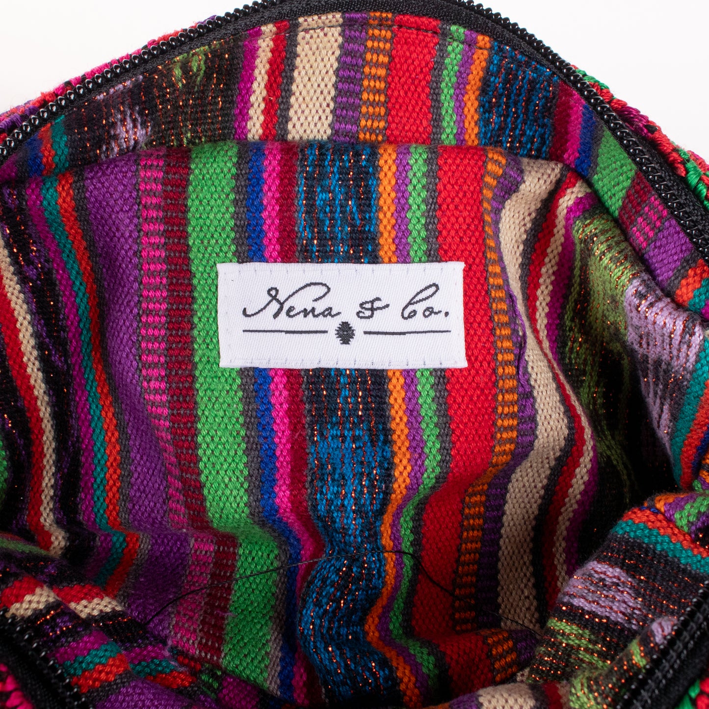 WANDER BAG - OOAK HUIPIL - BLACK - NO. 18532