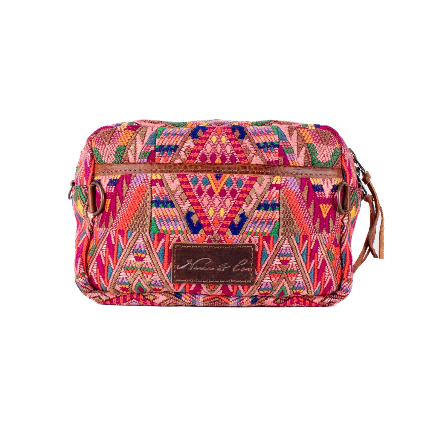 WANDER CROSSBODY SET - OOAK HUIPIL - HONEY - NO. 18555