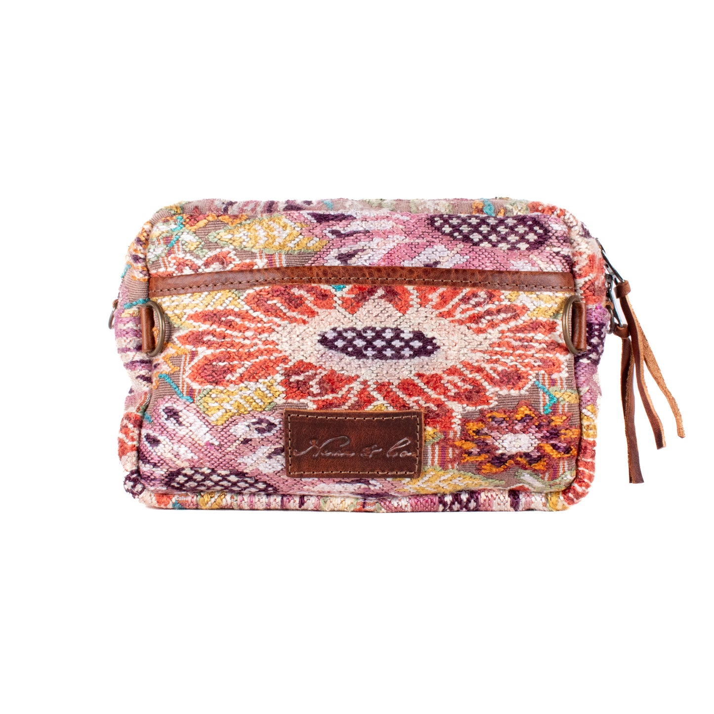 WANDER CROSSBODY SET - OOAK HUIPIL - HONEY - NO. 18556