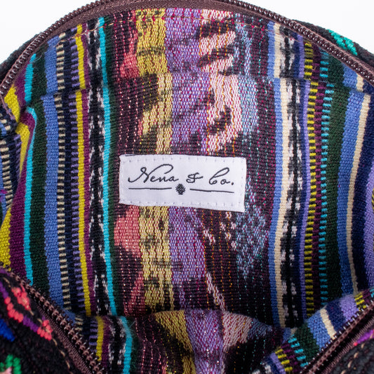 WANDER CROSSBODY SET - OOAK HUIPIL - HONEY - NO. 18557