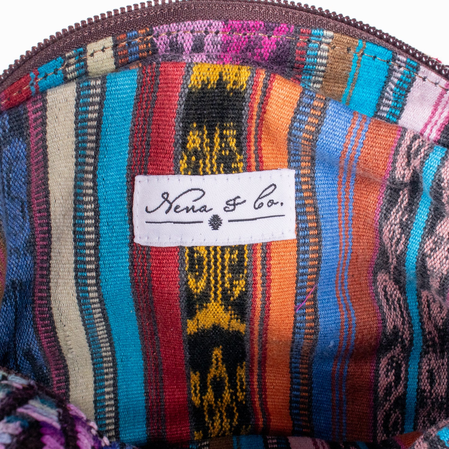 WANDER CROSSBODY SET - OOAK HUIPIL - HONEY - NO. 18559