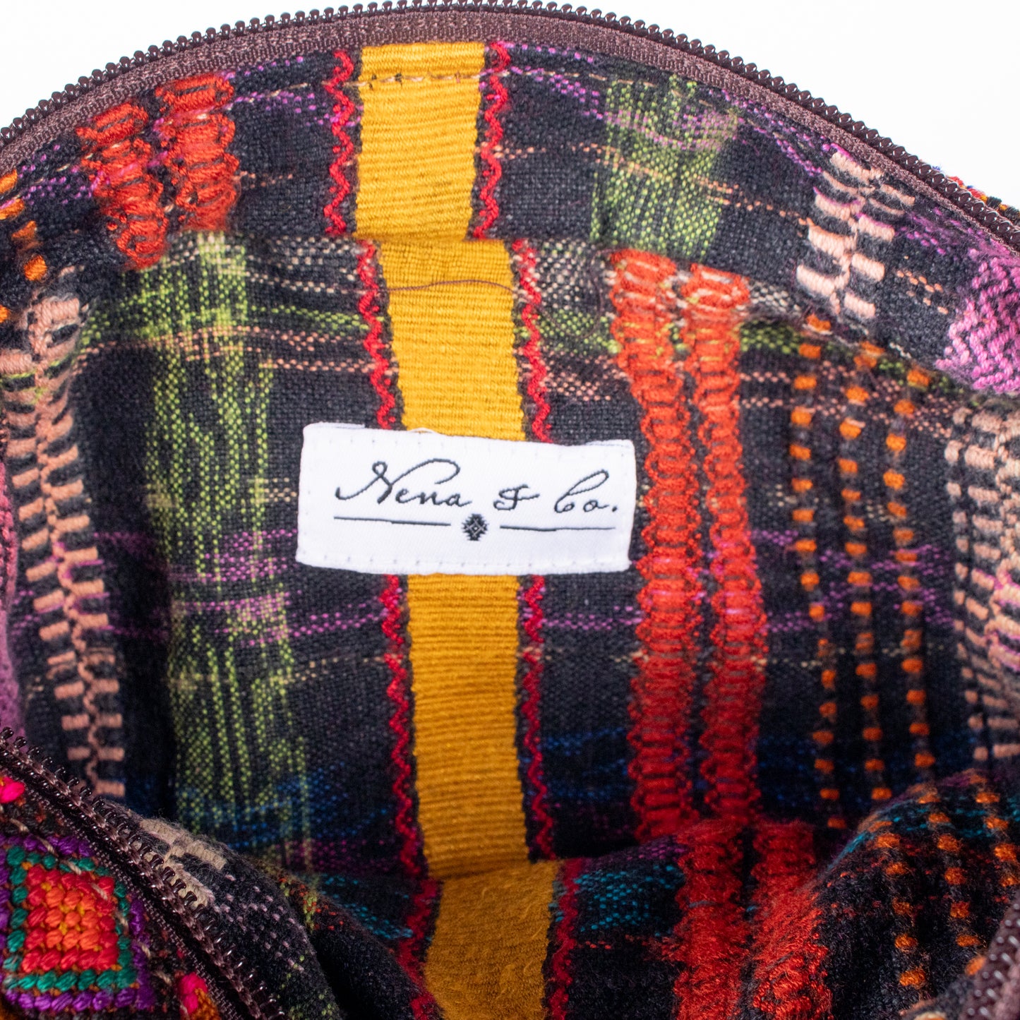 WANDER CROSSBODY SET - OOAK HUIPIL - HONEY - NO. 18560