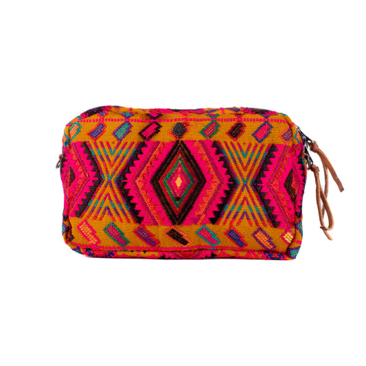 WANDER CROSSBODY SET - OOAK HUIPIL - HONEY - NO. 18560