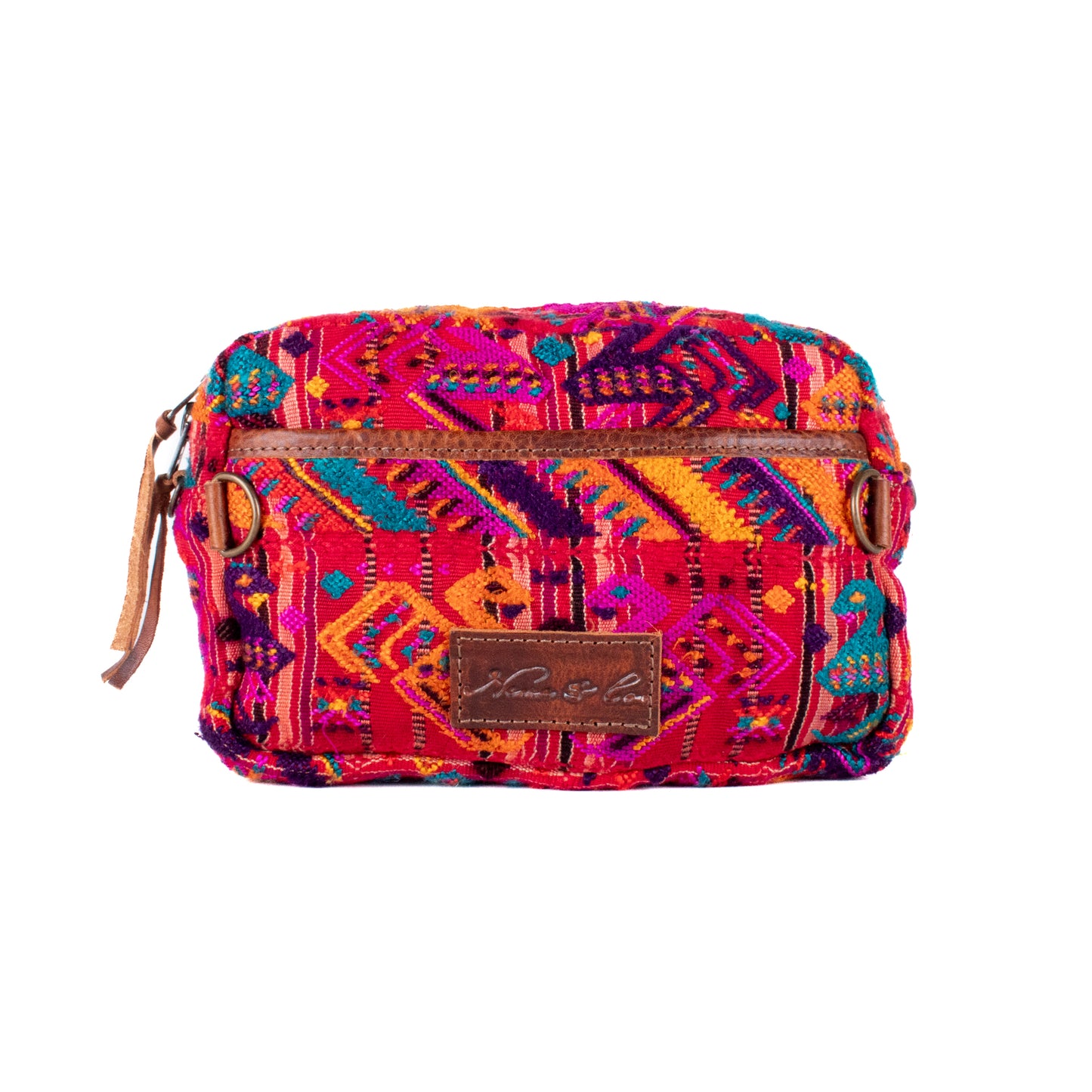 WANDER CROSSBODY SET - OOAK HUIPIL - HONEY - NO. 18561