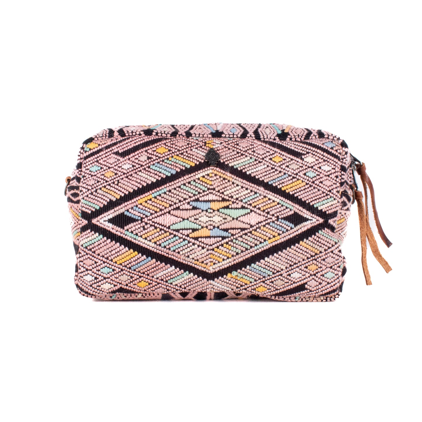 WANDER CROSSBODY SET - OOAK HUIPIL - HONEY - NO. 18562