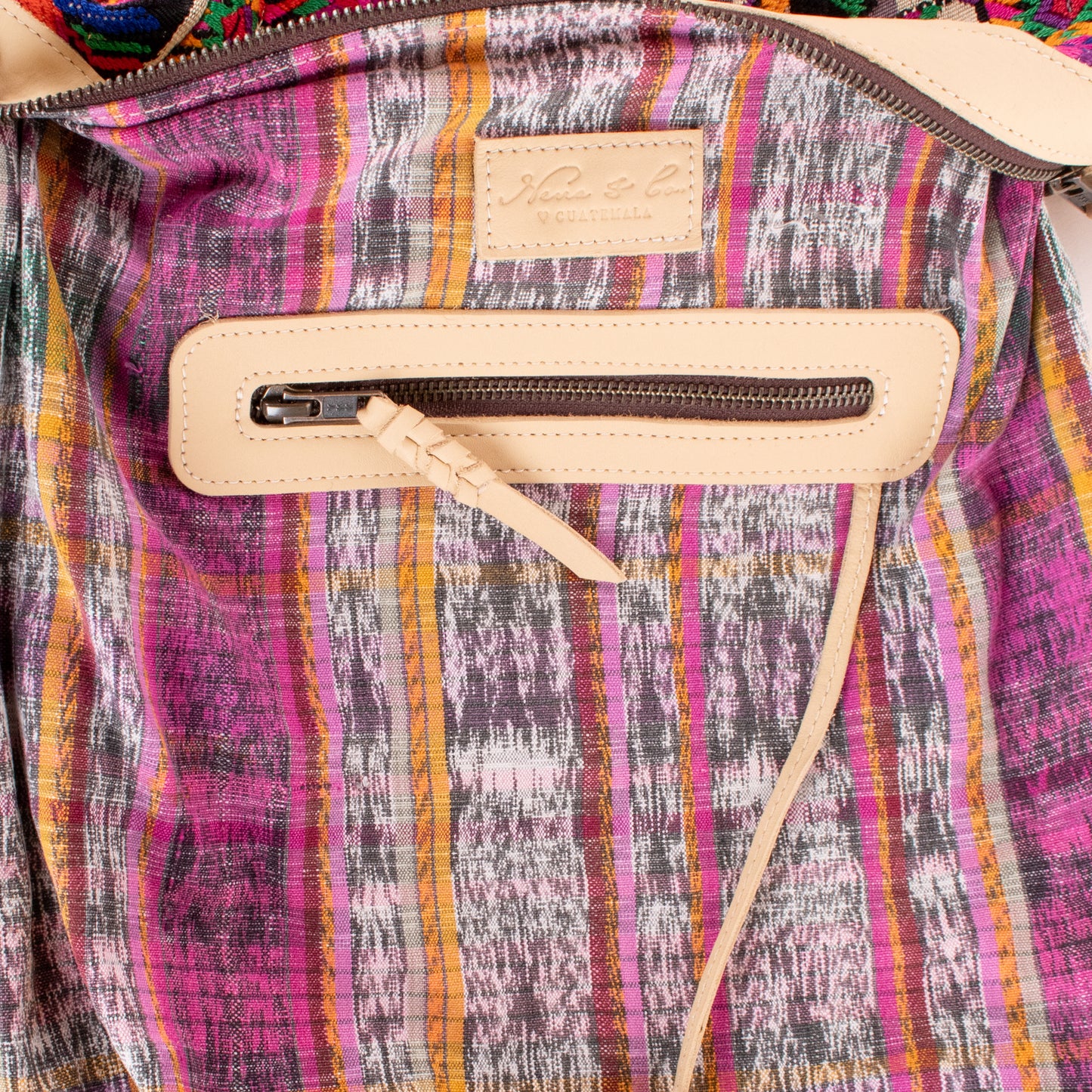 BEATRIZ MCDB + DIAMANTE STRAP - OOAK HUIPIL - BUTTER -  NO. 18569