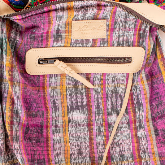 BEATRIZ MCDB + DIAMANTE STRAP - OOAK HUIPIL - BUTTER - NO. 18569