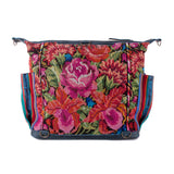 BEATRIZ CDB + DIAMANTE STRAP - OOAK HUIPIL - NAVY - NO. 18574