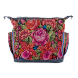 BEATRIZ CDB + DIAMANTE STRAP - OOAK HUIPIL - NAVY - NO. 18574