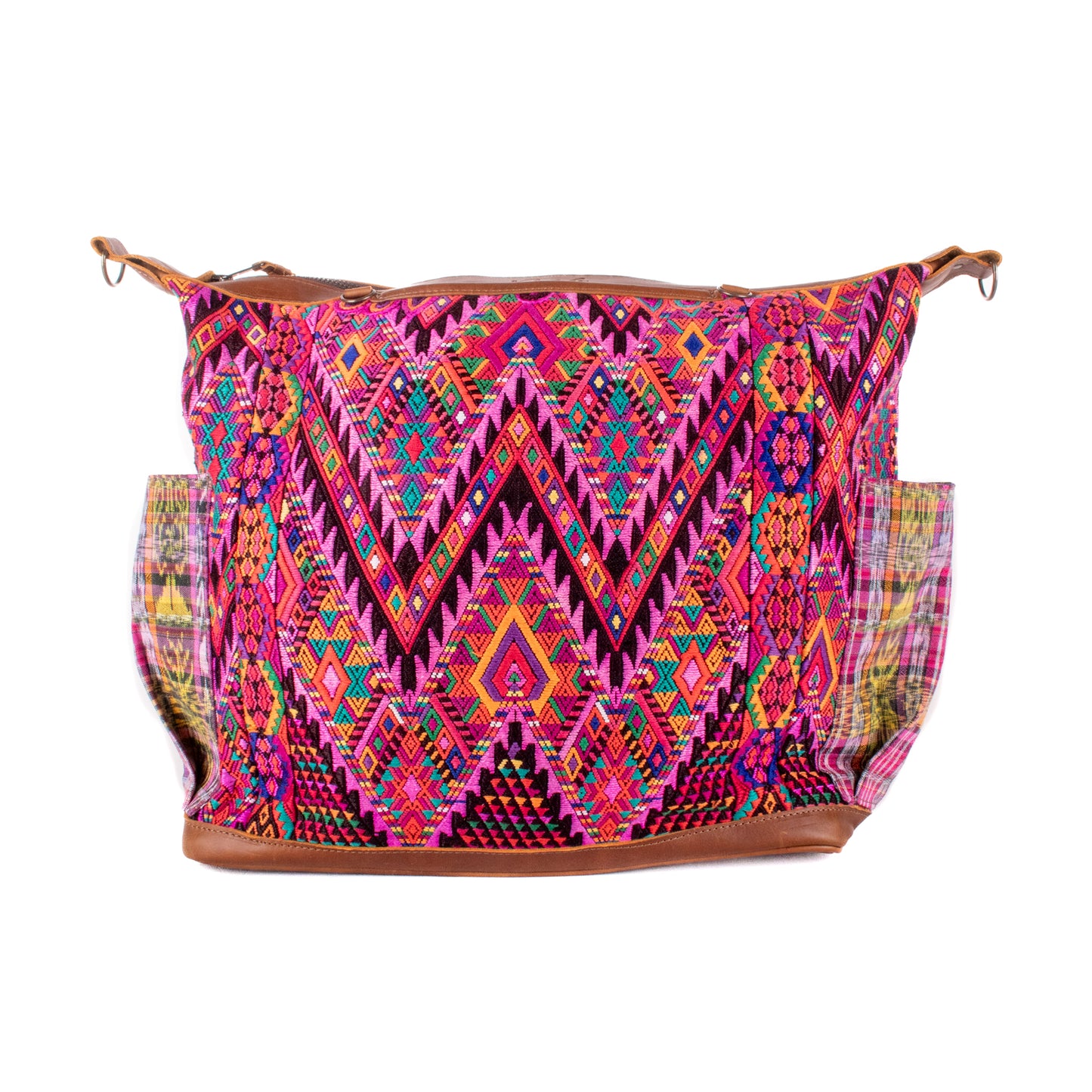 BEATRIZ CDB + DIAMANTE STRAP - OOAK HUIPIL - CAFE - NO. 18582