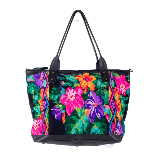 PERFECT OVERNIGHTER - OOAK HUIPIL - BLACK - NO. 18589