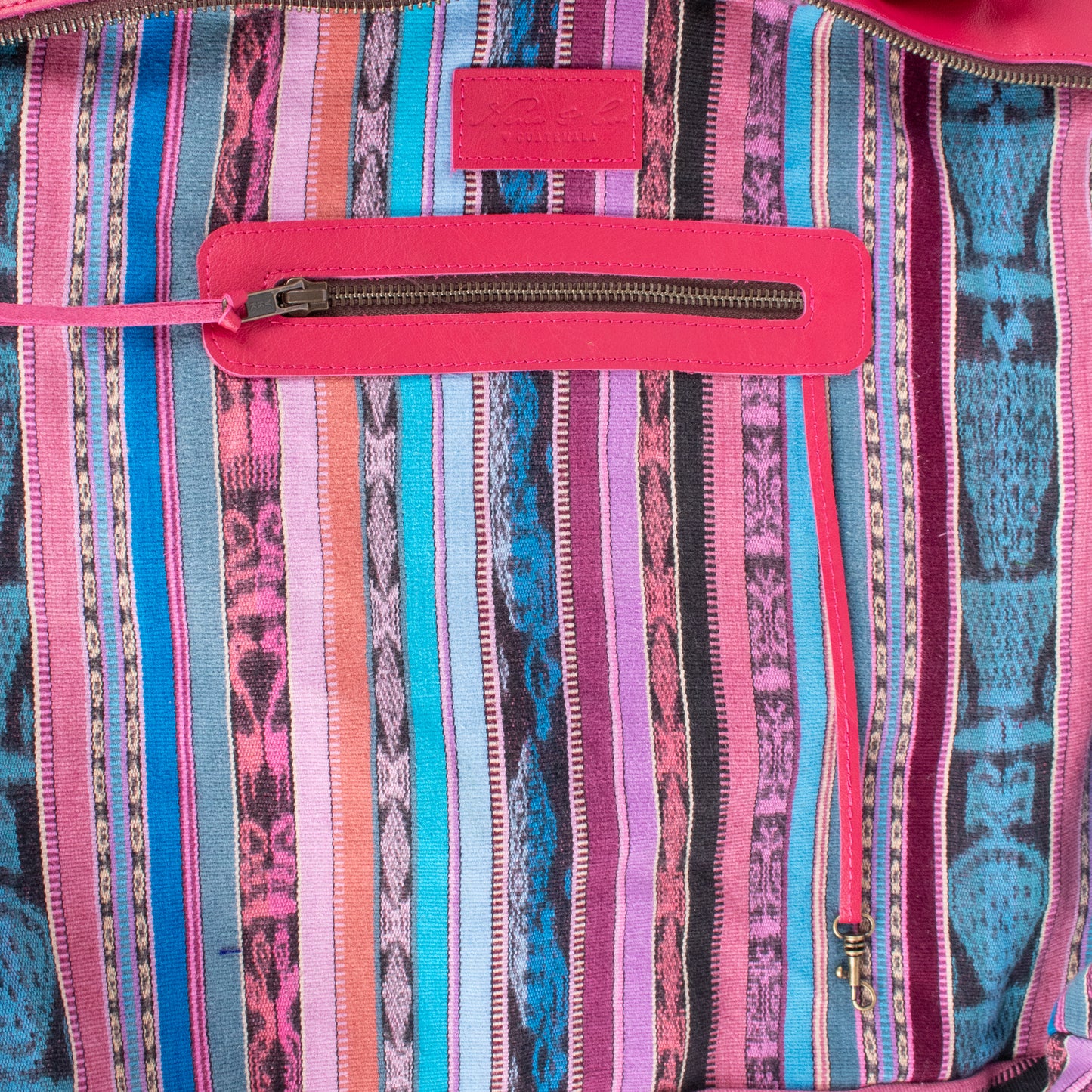 PERFECT OVERNIGHTER - OOAK HUIPIL - RASPBERRY - NO. 18601