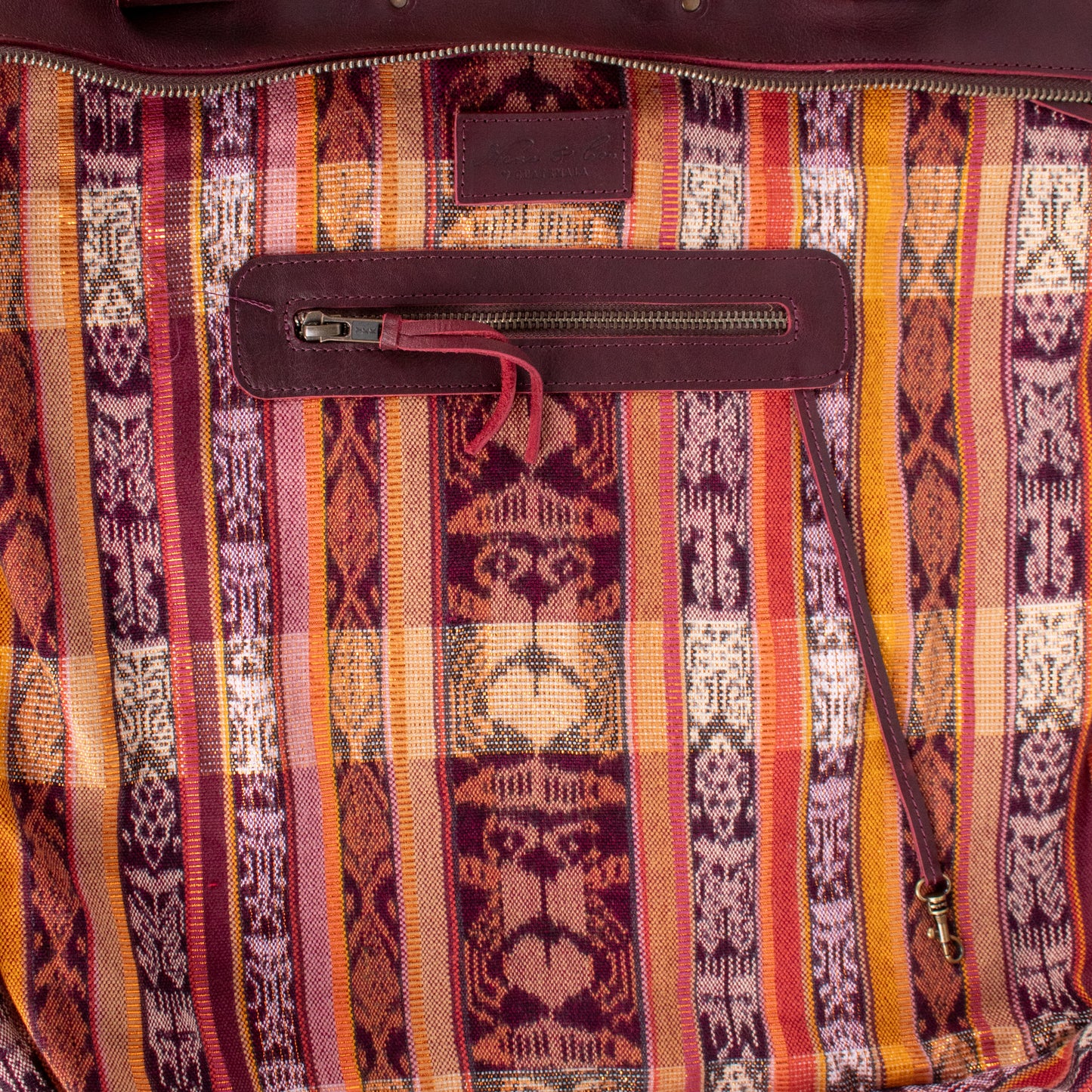 PERFECT OVERNIGHTER - OOAK HUIPIL - VINO TINTO - NO. 18602