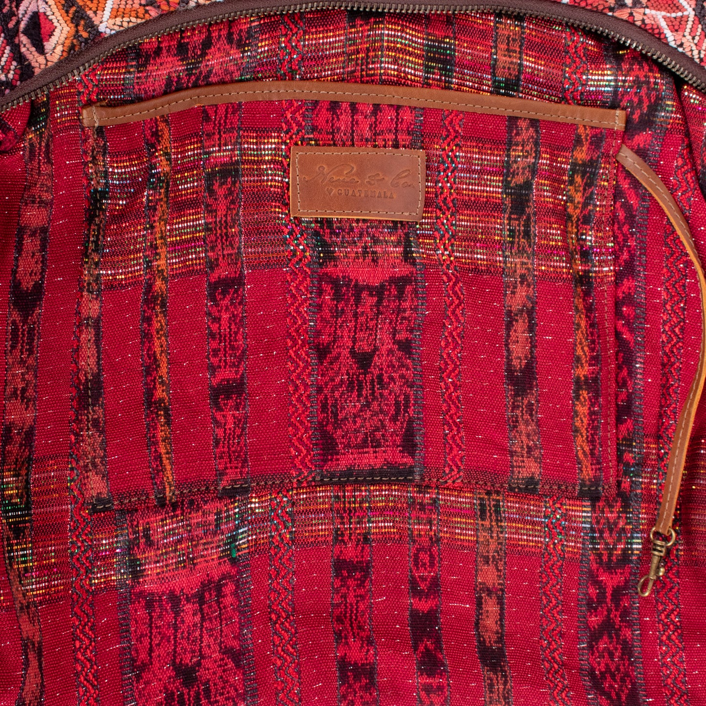 PENELOPE BAG - OOAK HUIPIL - CAFE - NO. 18639