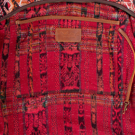 PENELOPE BAG - OOAK HUIPIL - CAFE - NO. 18639