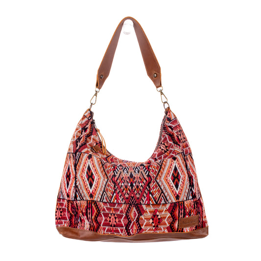 PENELOPE BAG - OOAK HUIPIL - CAFE - NO. 18639