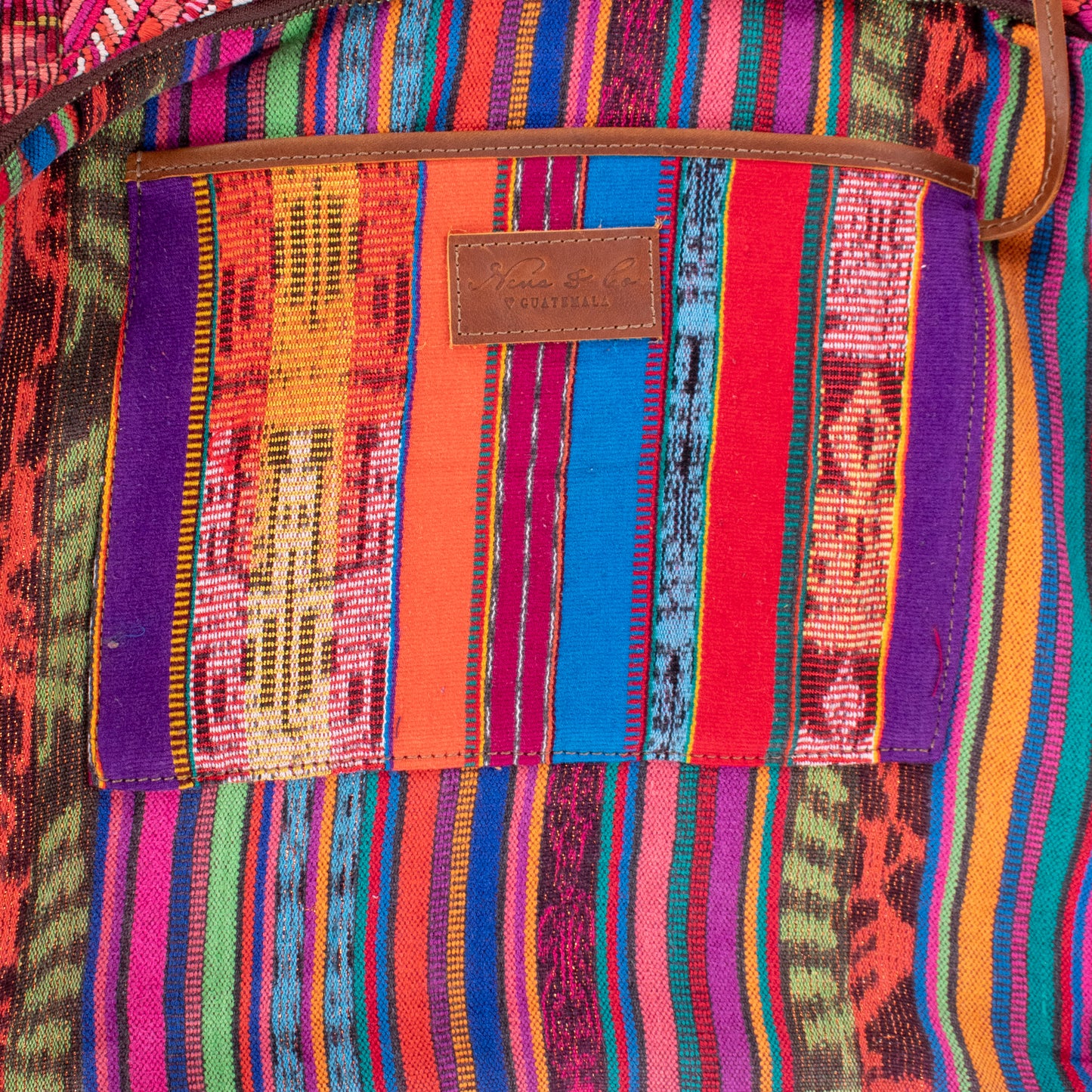 PENELOPE BAG - OOAK HUIPIL - CAFE - NO. 18640