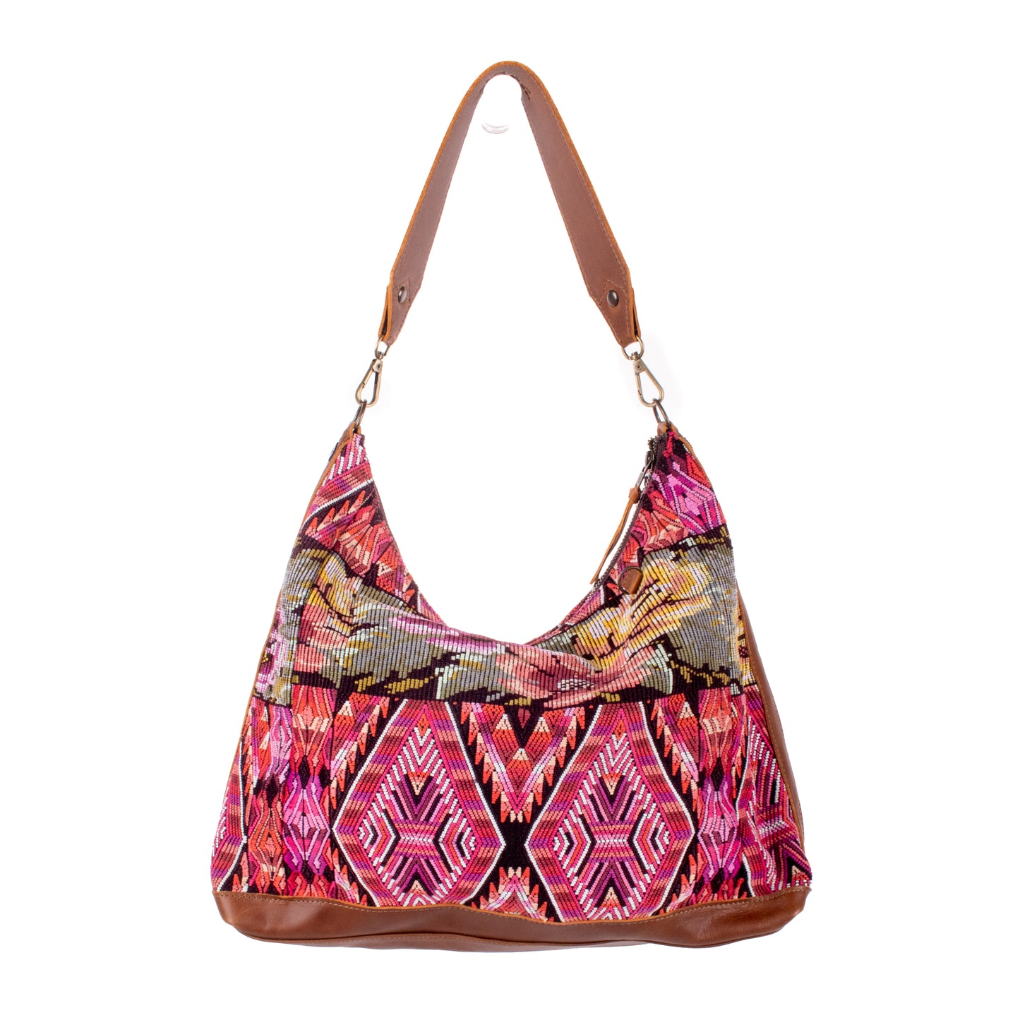 PENELOPE BAG - OOAK HUIPIL - CAFE - NO. 18641