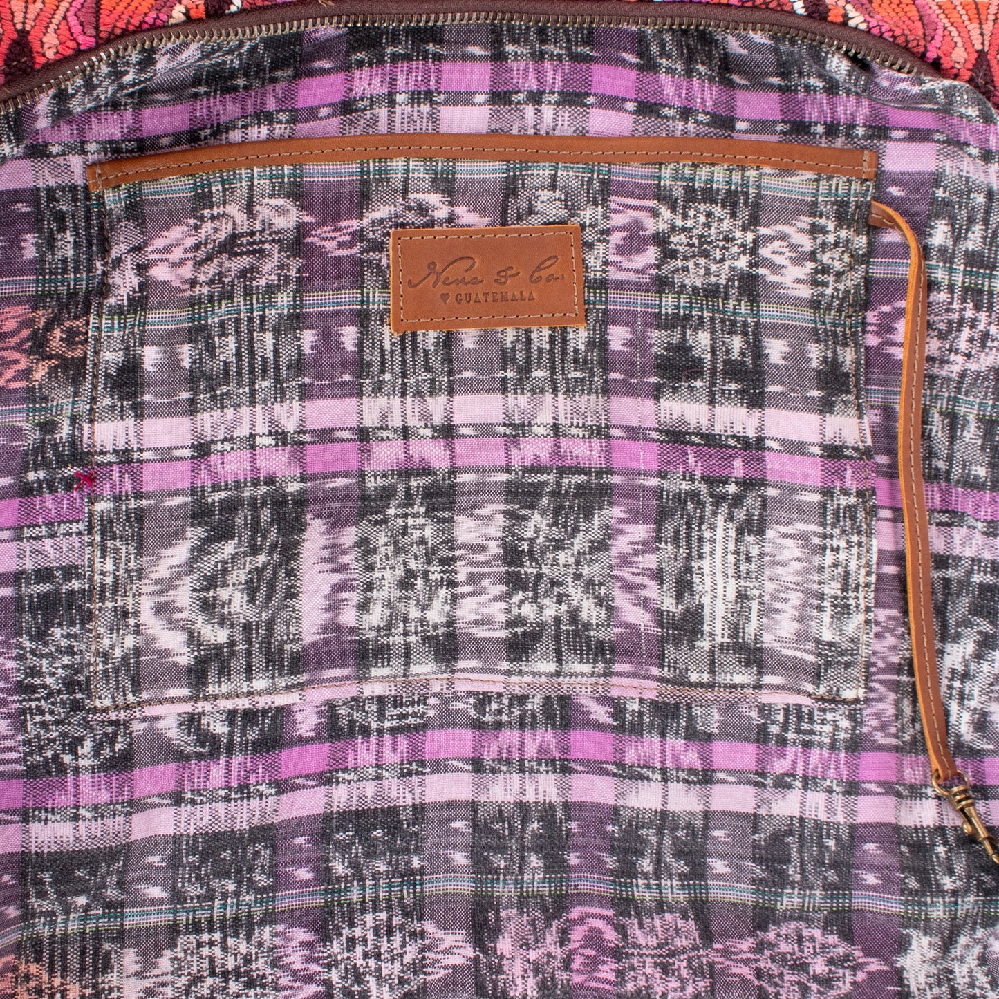 PENELOPE BAG - OOAK HUIPIL - CAFE - NO. 18641