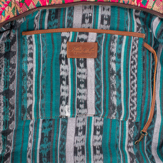 PENELOPE BAG - OOAK HUIPIL - CAFE - NO. 18645