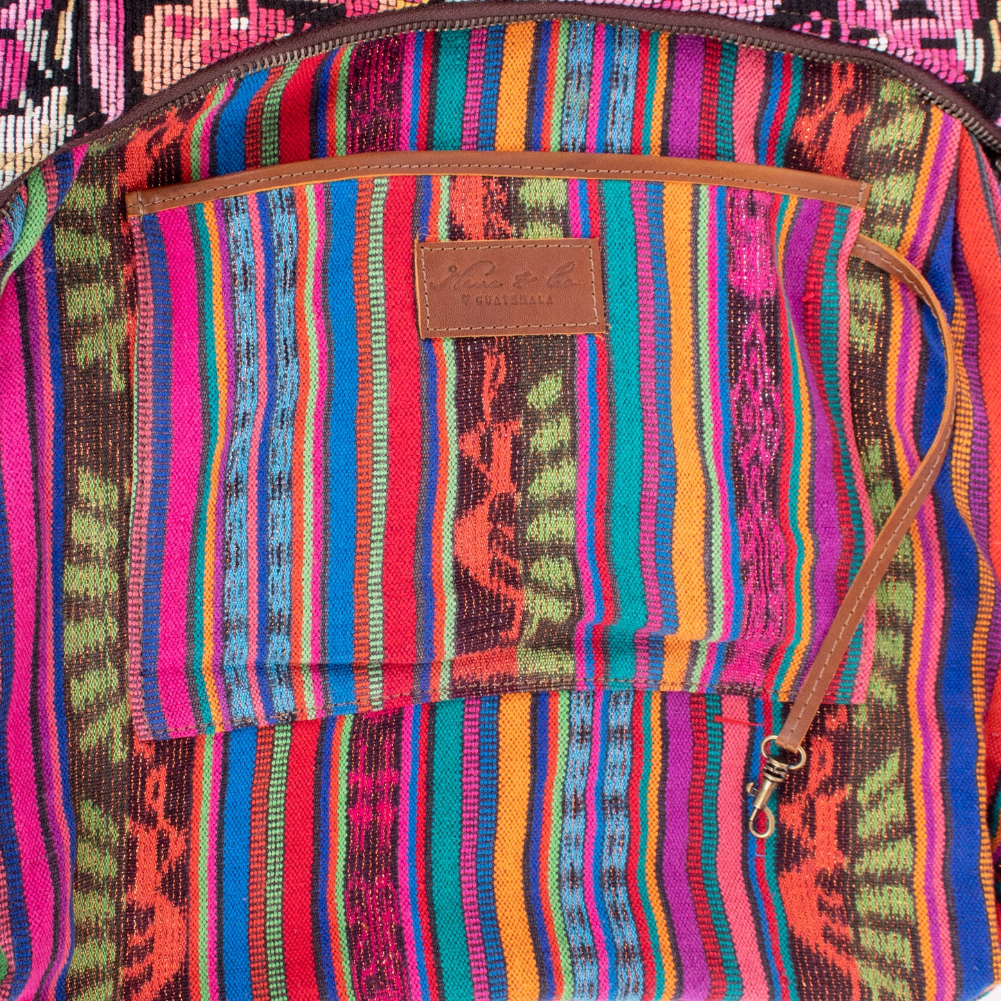 PENELOPE BAG - OOAK HUIPIL - CAFE - NO. 18646