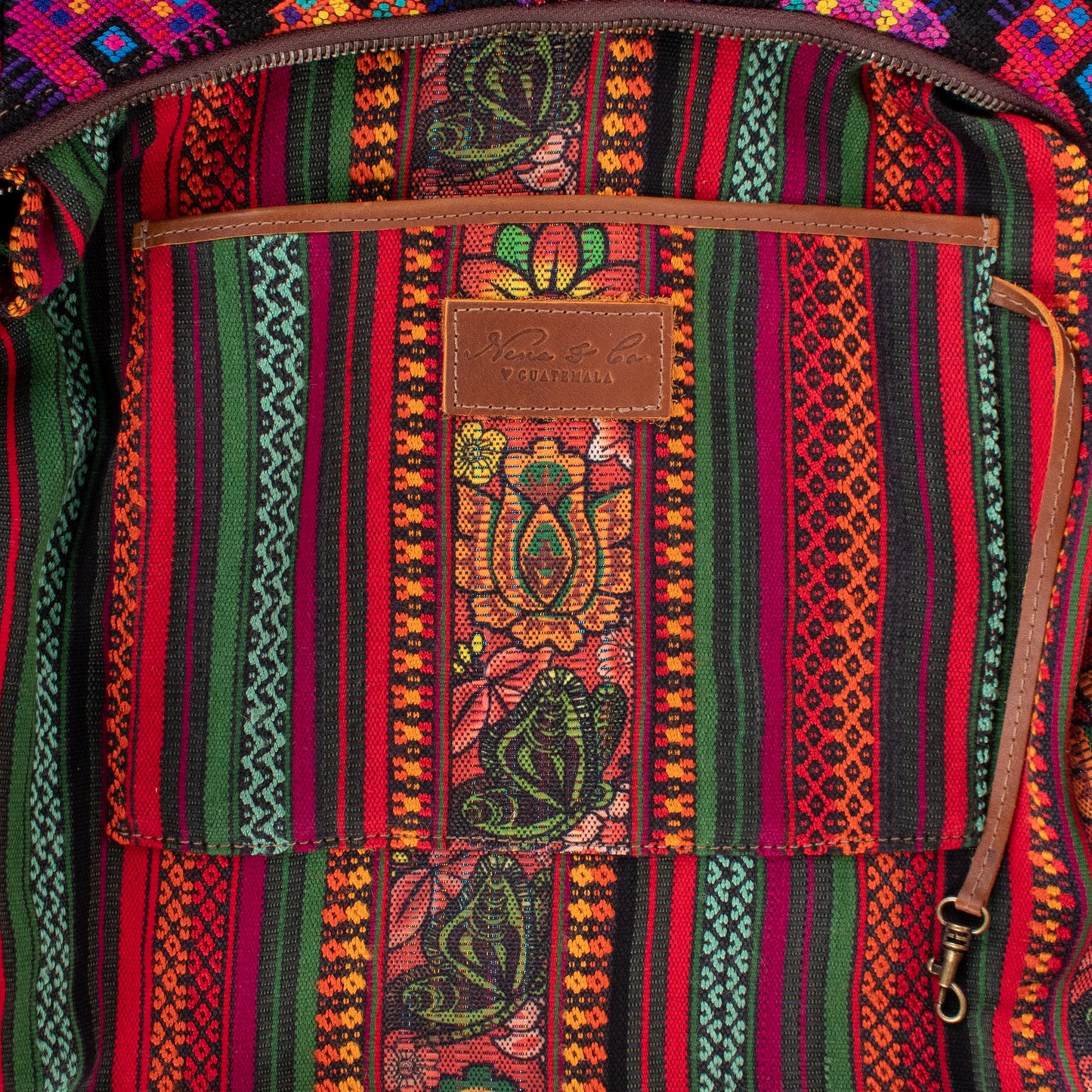 PENELOPE BAG - OOAK HUIPIL - CAFE - NO. 18648