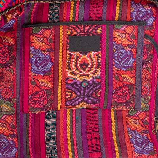 PENELOPE BAG - OOAK HUIPIL - BLACK - NO. 18651