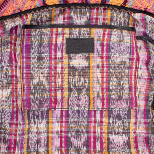 PENELOPE BAG - OOAK HUIPIL - BLACK - NO. 18654