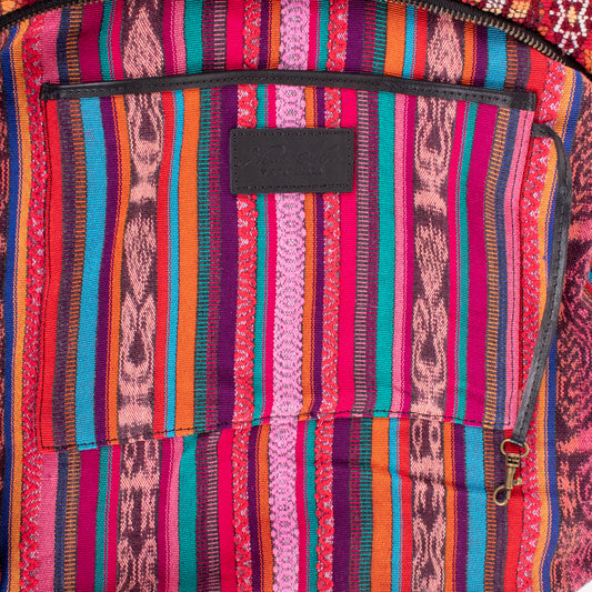 PENELOPE BAG - OOAK HUIPIL - BLACK - NO. 18655