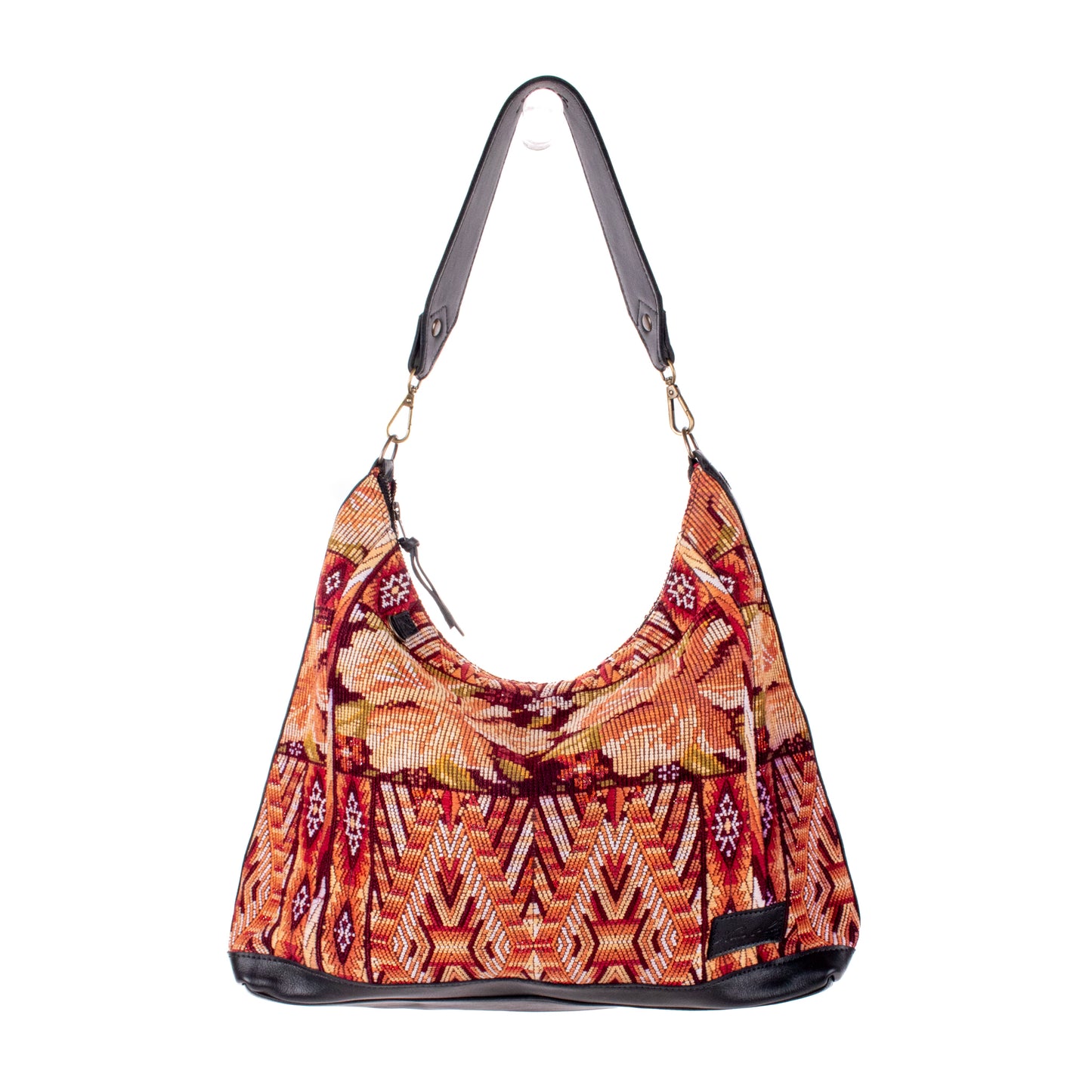 PENELOPE BAG - OOAK HUIPIL - BLACK - NO. 18655