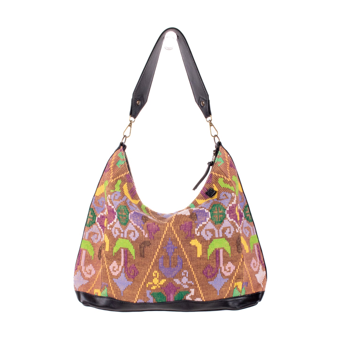 PENELOPE BAG - OOAK HUIPIL - BLACK - NO. 18658