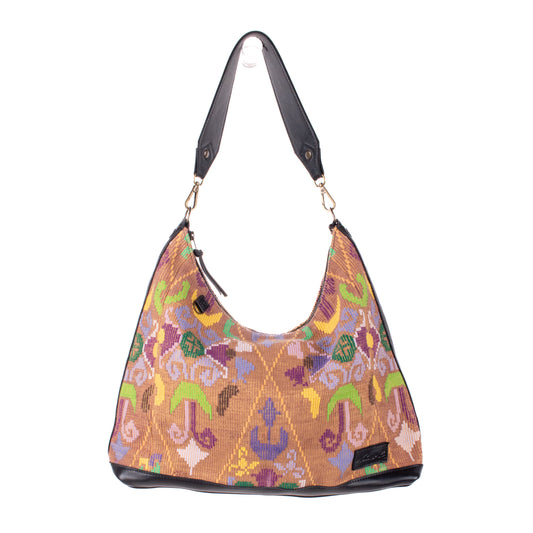 PENELOPE BAG - OOAK HUIPIL - BLACK - NO. 18658