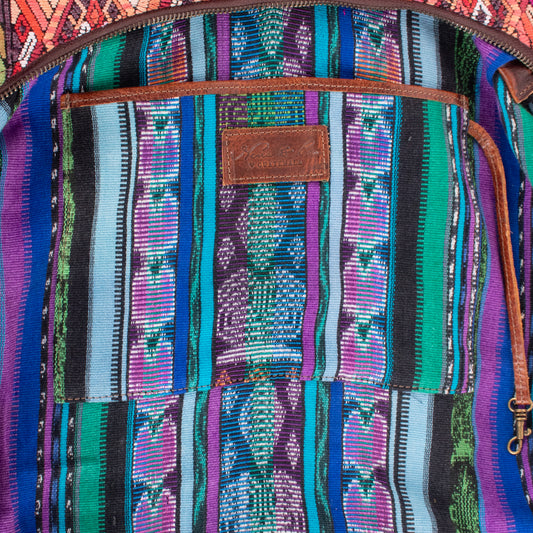 PENELOPE BAG - OOAK HUIPIL - HONEY - NO. 18659