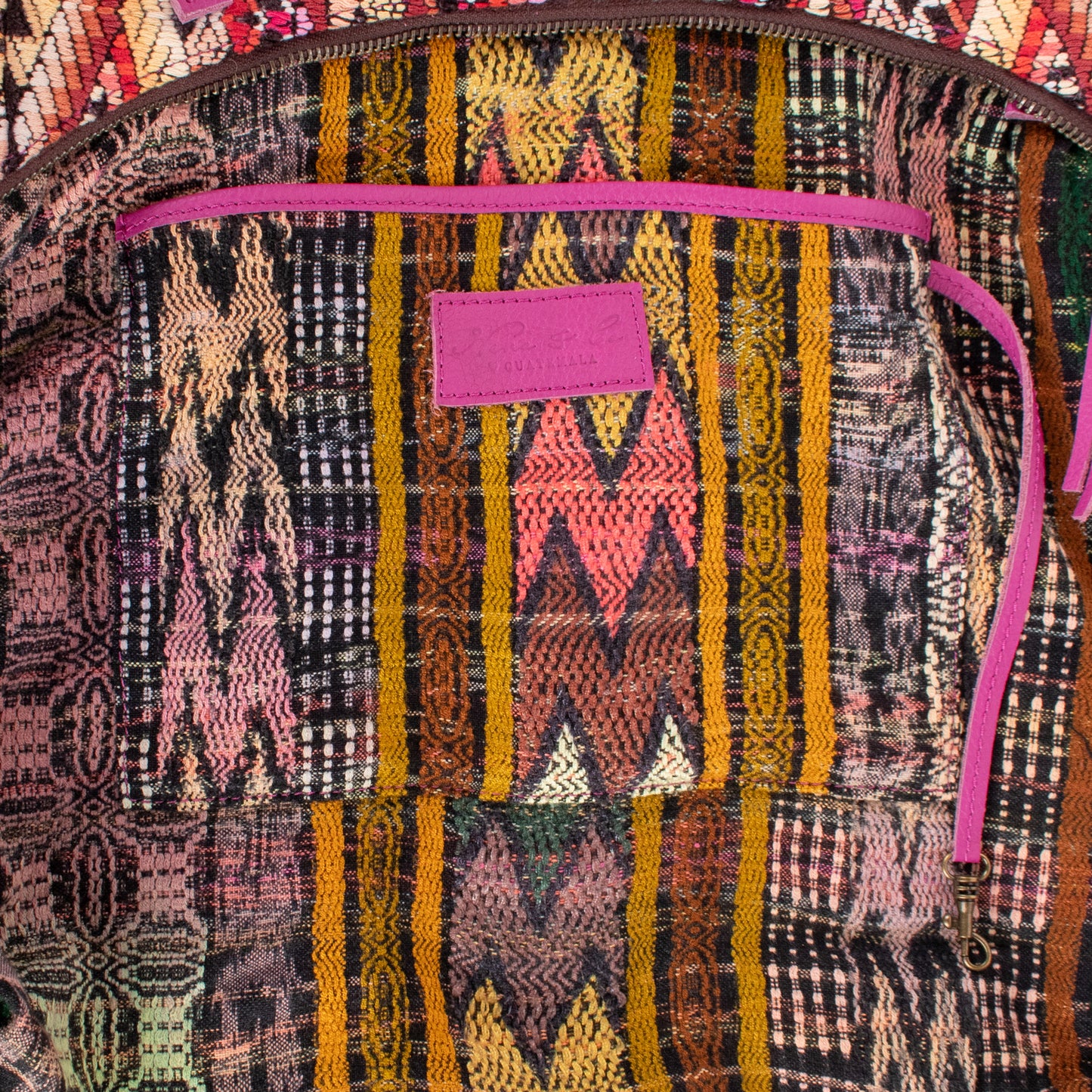 PENELOPE BAG - OOAK HUIPIL - BABY RHINO - NO. 18666