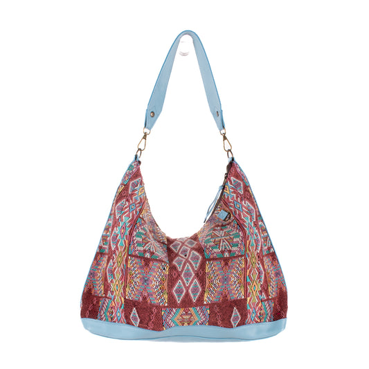 PENELOPE BAG - OOAK HUIPIL - SKY BLUE - NO. 18672