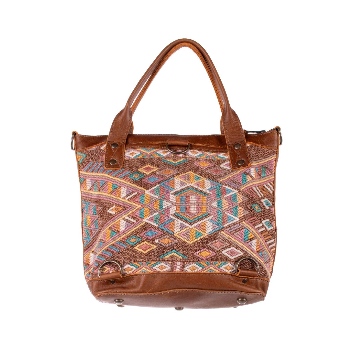 POCKETLESS MINI TPB - OOAK HUIPIL - CAFE - NO. 18674