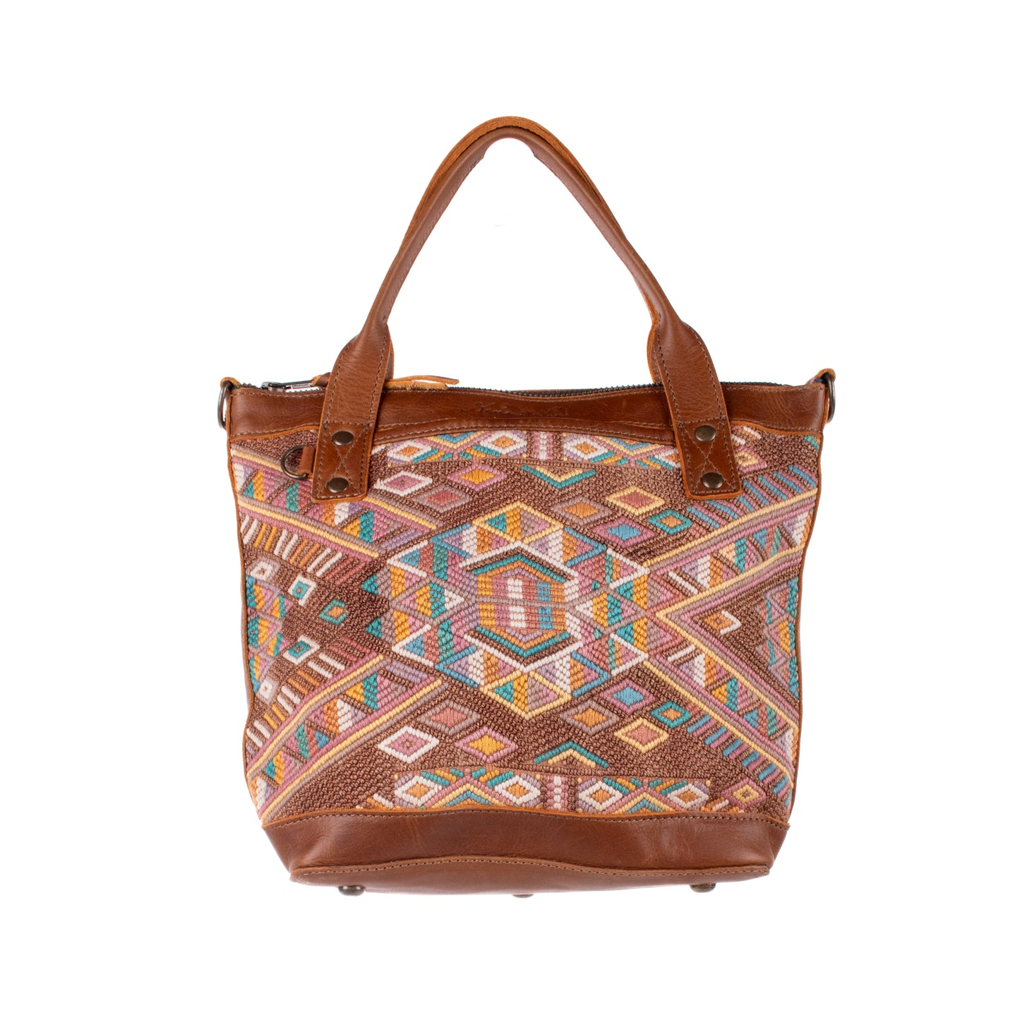 POCKETLESS MINI TPB - OOAK HUIPIL - CAFE - NO. 18674