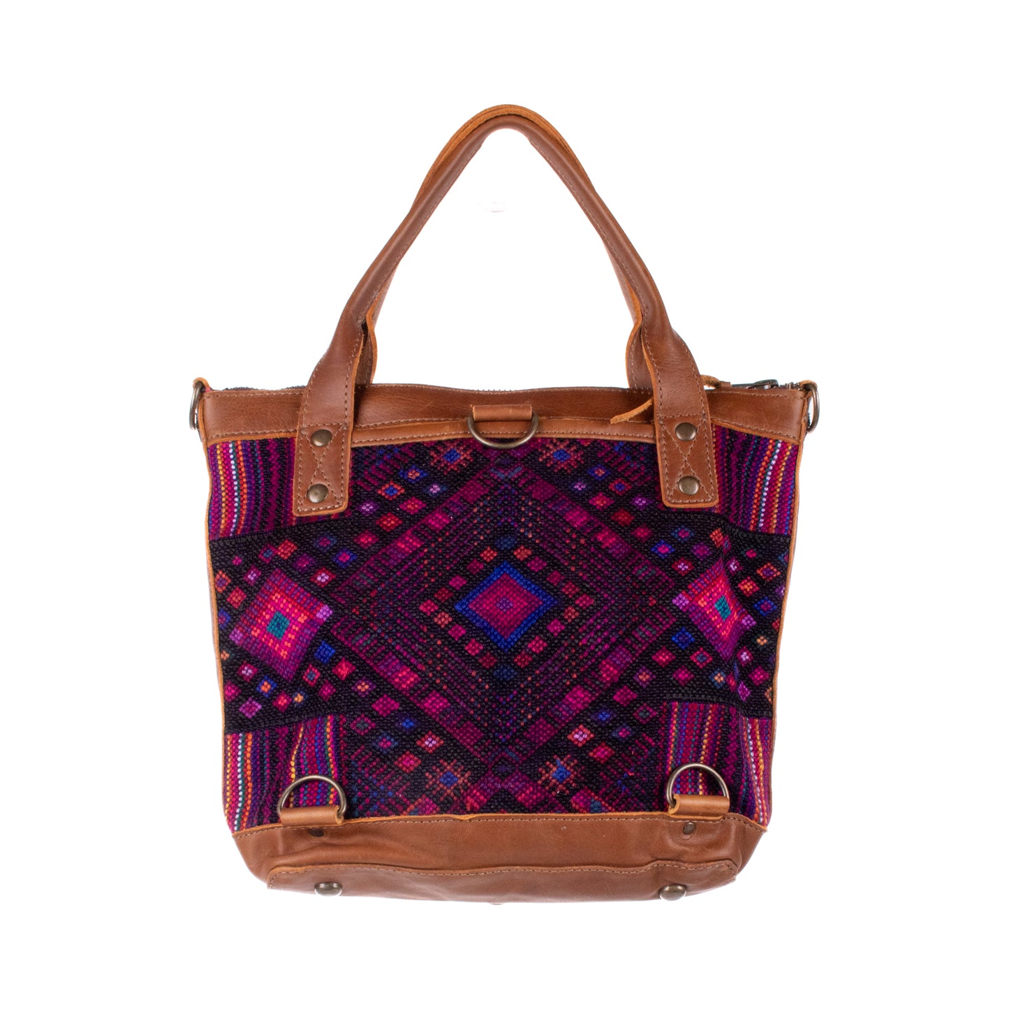 POCKETLESS MINI TPB - OOAK HUIPIL - CAFE - NO. 18675