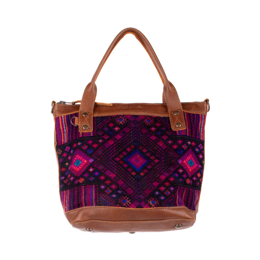 POCKETLESS MINI TPB - OOAK HUIPIL - CAFE - NO. 18675