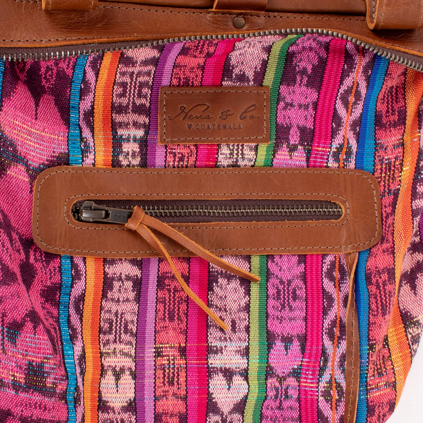 POCKETLESS MINI TPB - OOAK HUIPIL - CAFE - NO. 18677