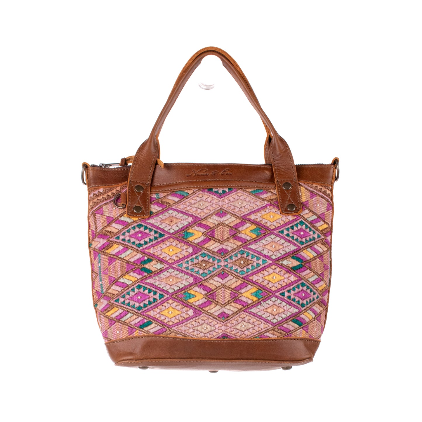 POCKETLESS MINI TPB - OOAK HUIPIL - CAFE - NO. 18677