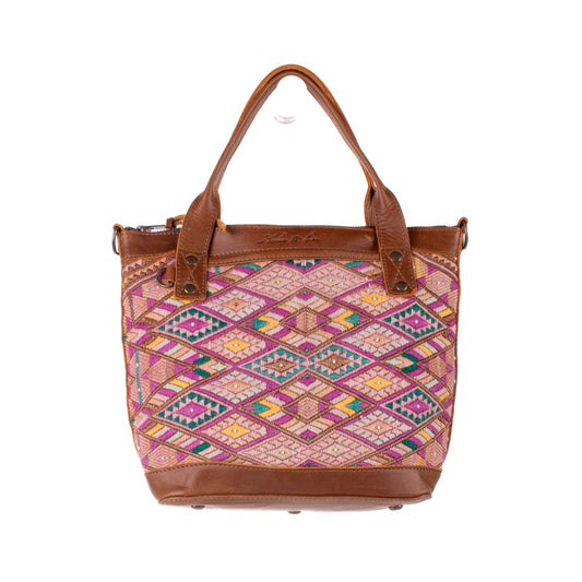 POCKETLESS MINI TPB - OOAK HUIPIL - CAFE - NO. 18677