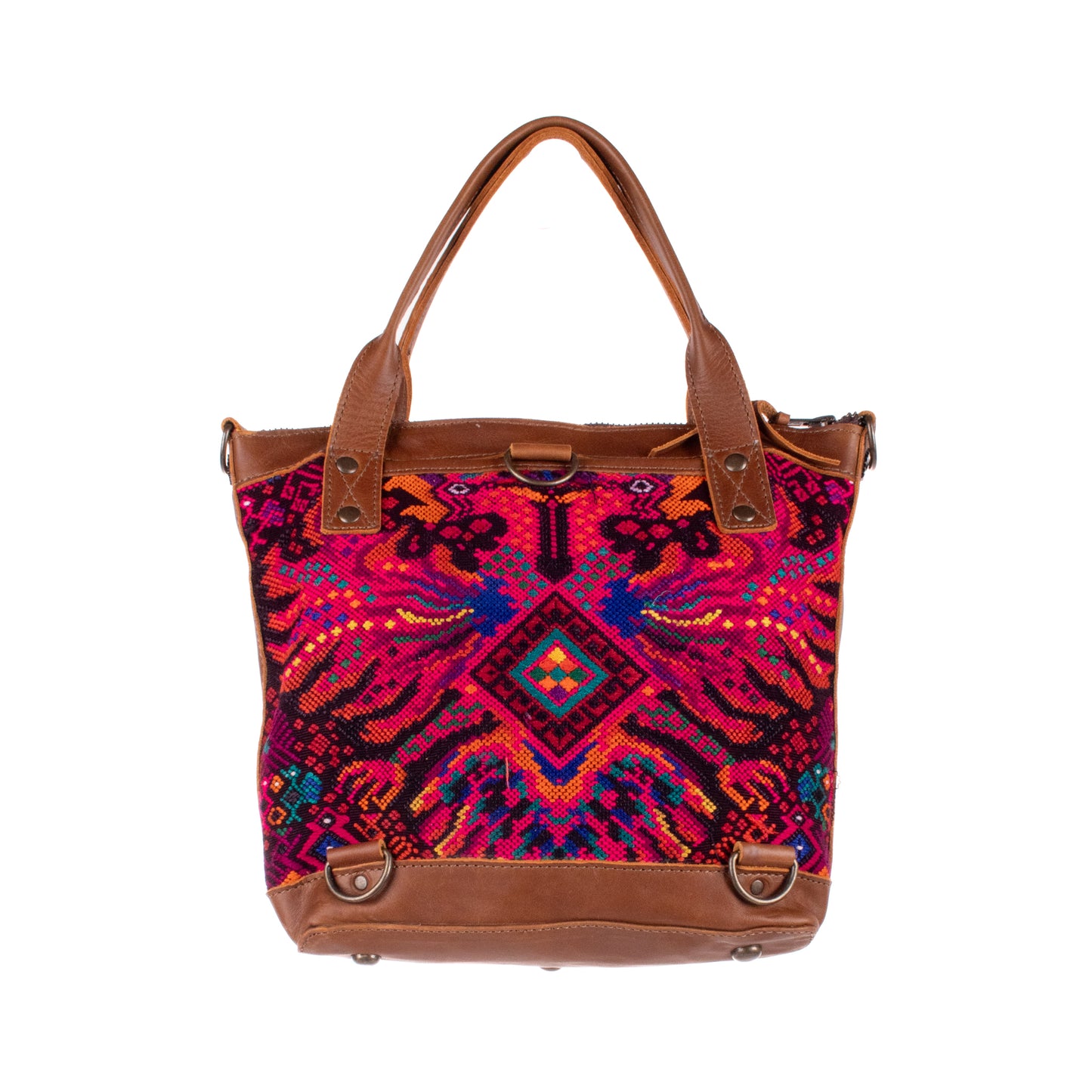 POCKETLESS MINI TPB - OOAK HUIPIL - CAFE - NO. 18678