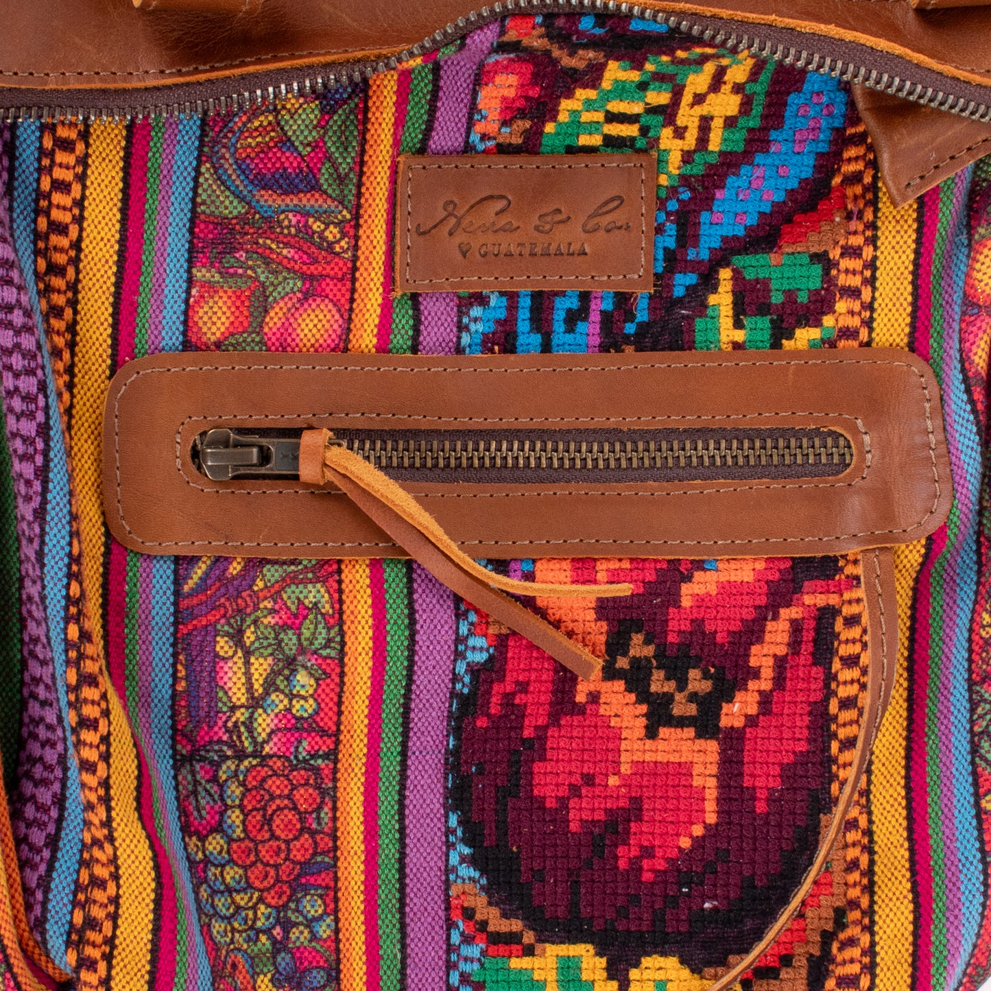 POCKETLESS MINI TPB - OOAK HUIPIL - CAFE - NO. 18678