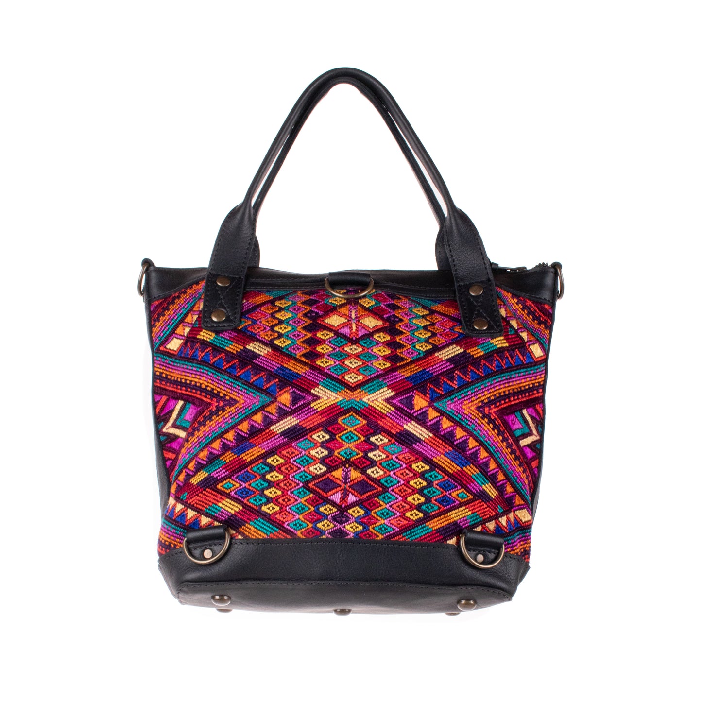 POCKETLESS MINI TPB - OOAK HUIPIL - BLACK - NO. 18679