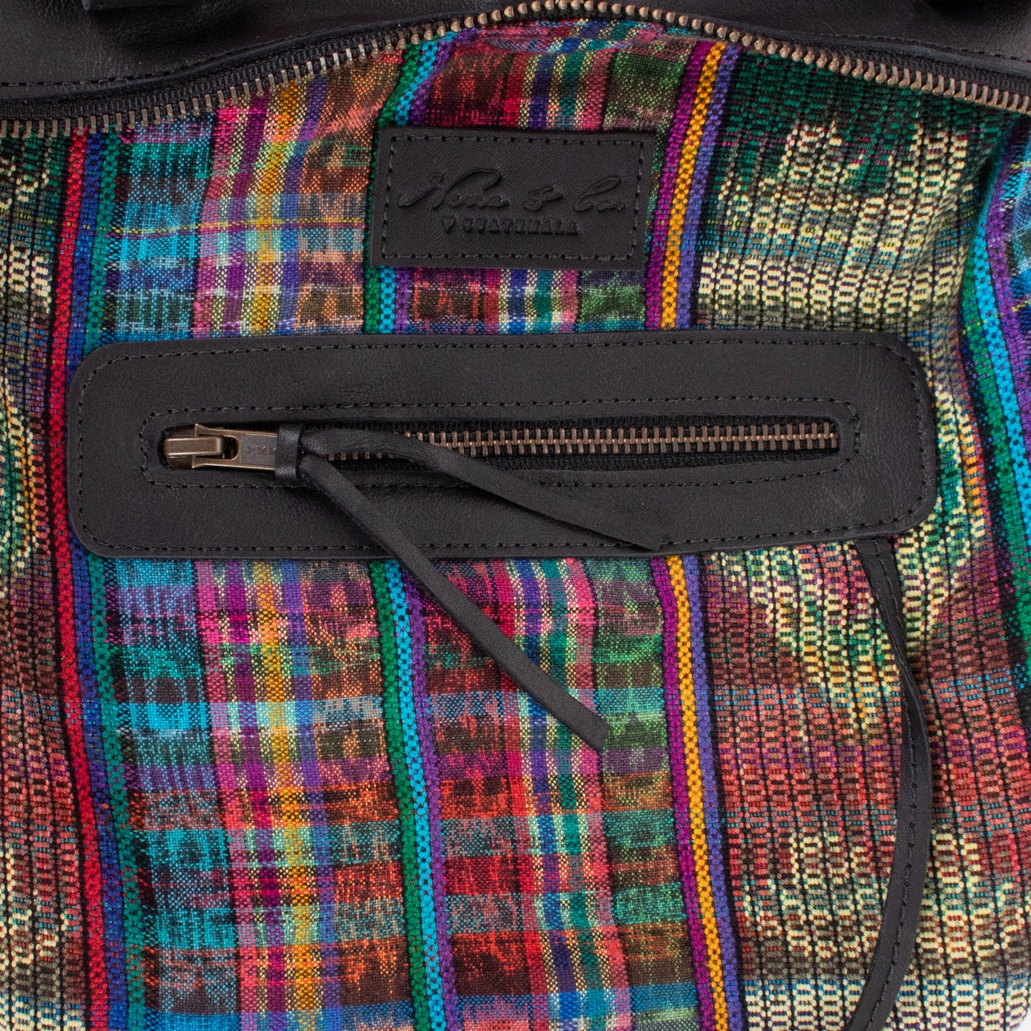 POCKETLESS MINI TPB - OOAK HUIPIL - BLACK - NO. 18679